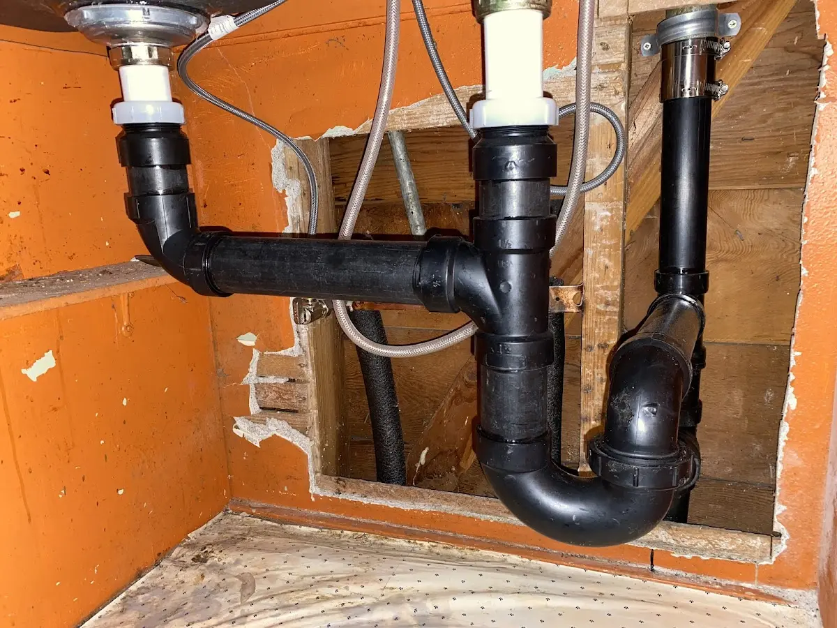 Professional Repiping Services equipment and tools on the job in Timberlane